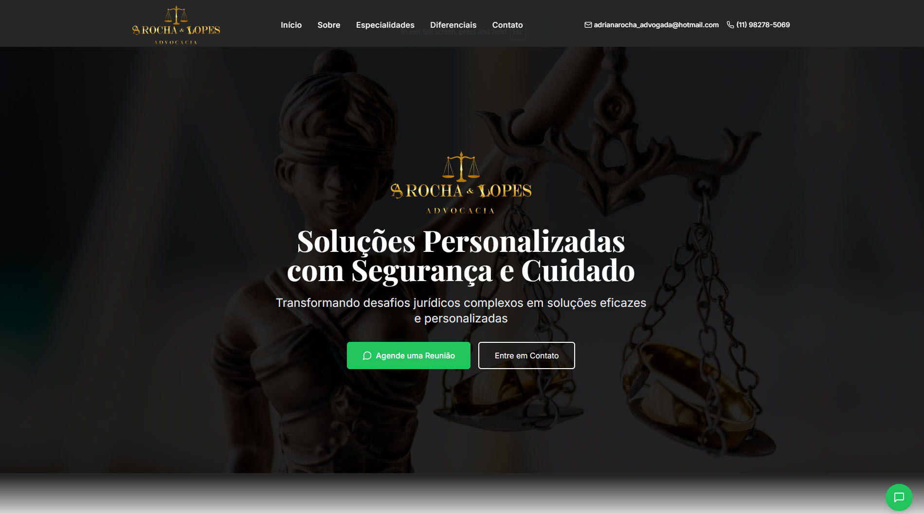 Site Institucional Advocacia Neto & Associados